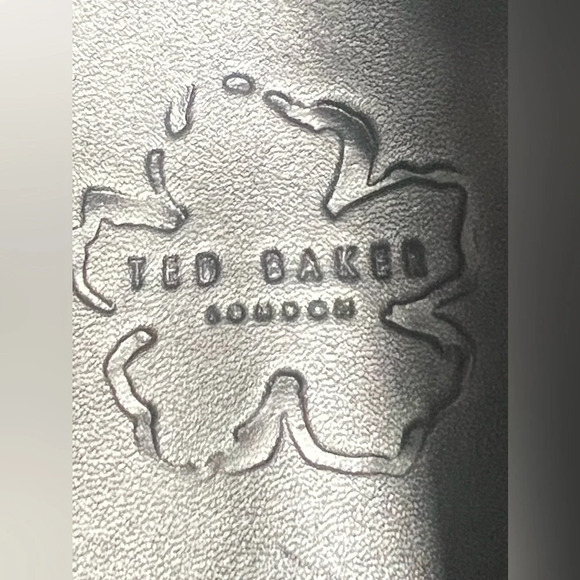 TED BAKER LONDON Andreew Black Leather Chukka Boot Men's Size US 12 - Picture 3 of 5